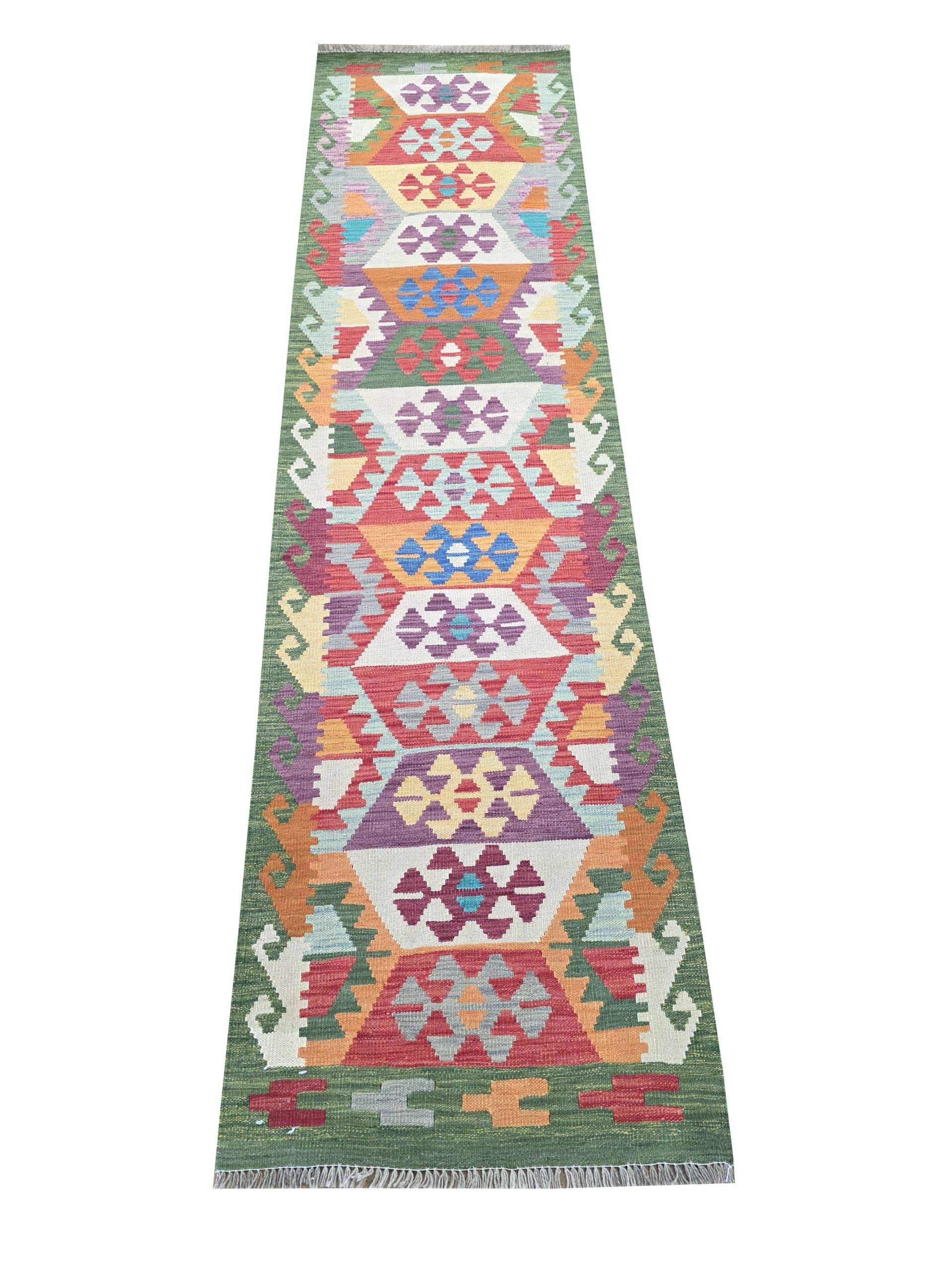 Chobi Kilim Runner 300 x 81 CM - Image 3