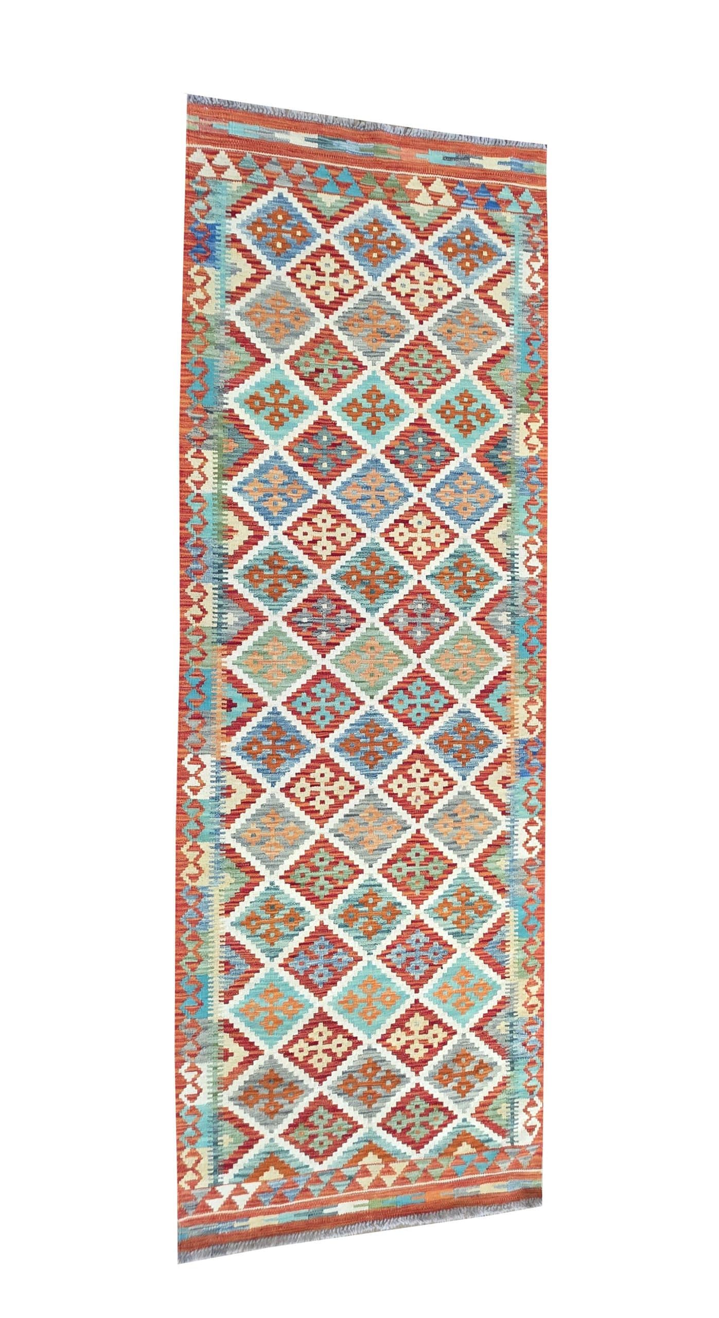 Chobi Kilim Runner 251 x 82 CM - Image 6