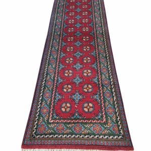 Color Afghan Runner 299 x 84 CM