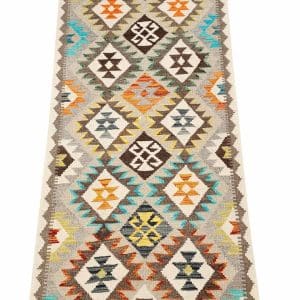 Spice Tide – Natural Kilim Runner 200 x 81 CM