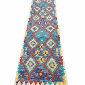 Desert Constellation – Chobi Kilim Runner 299 x 83 CM