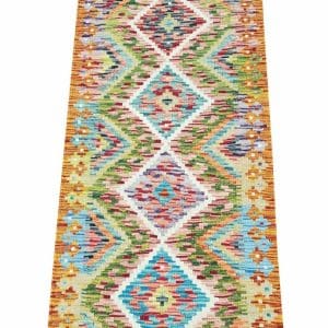 Ghost Diamond – Chobi Kilim Runner 184 x 65 CM