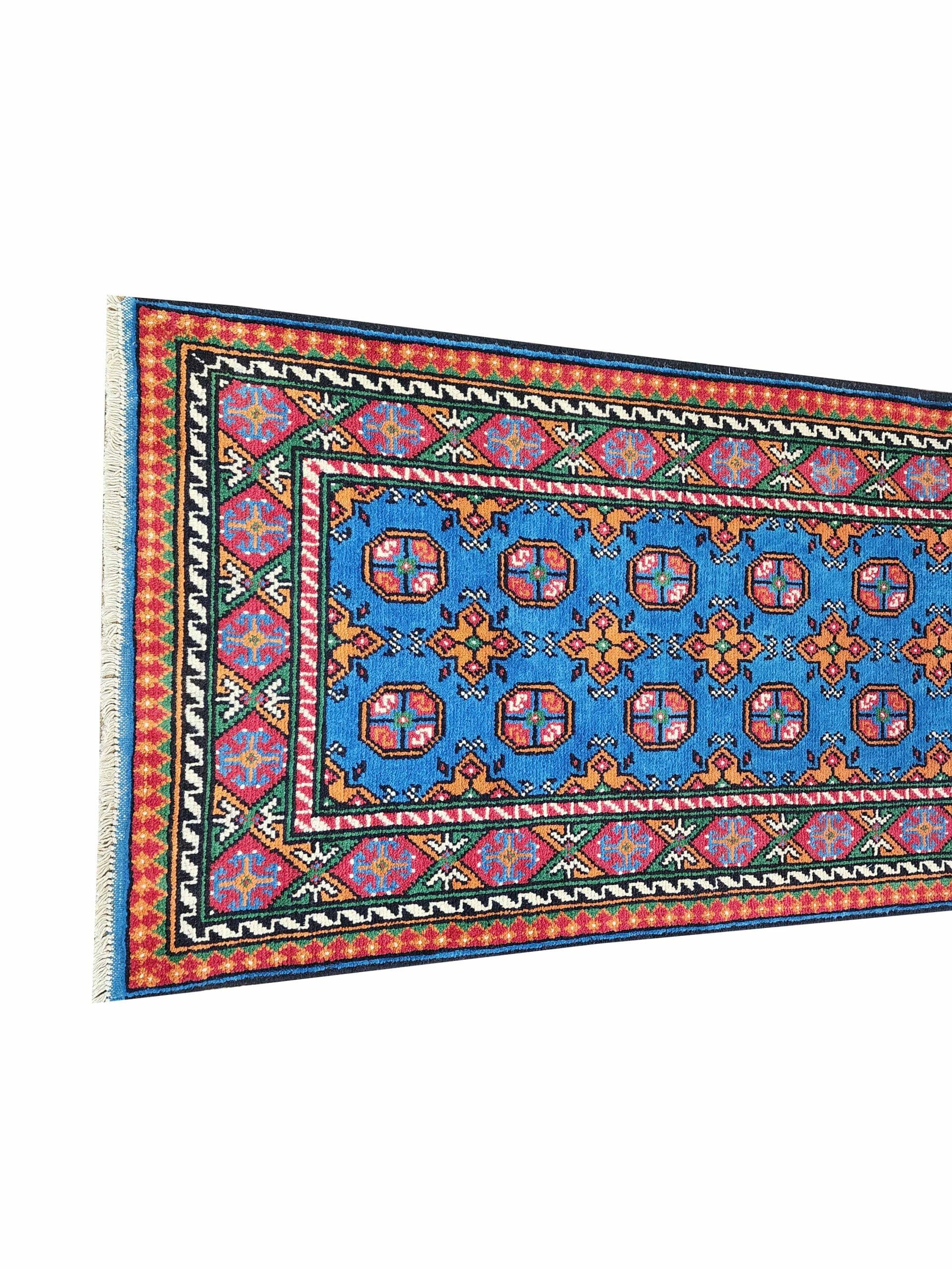 Color Afghan Runner 289 x 81 CM - Image 5