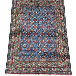 Sapphire Stars – Color Afghan Carpet 177 x 129 CM