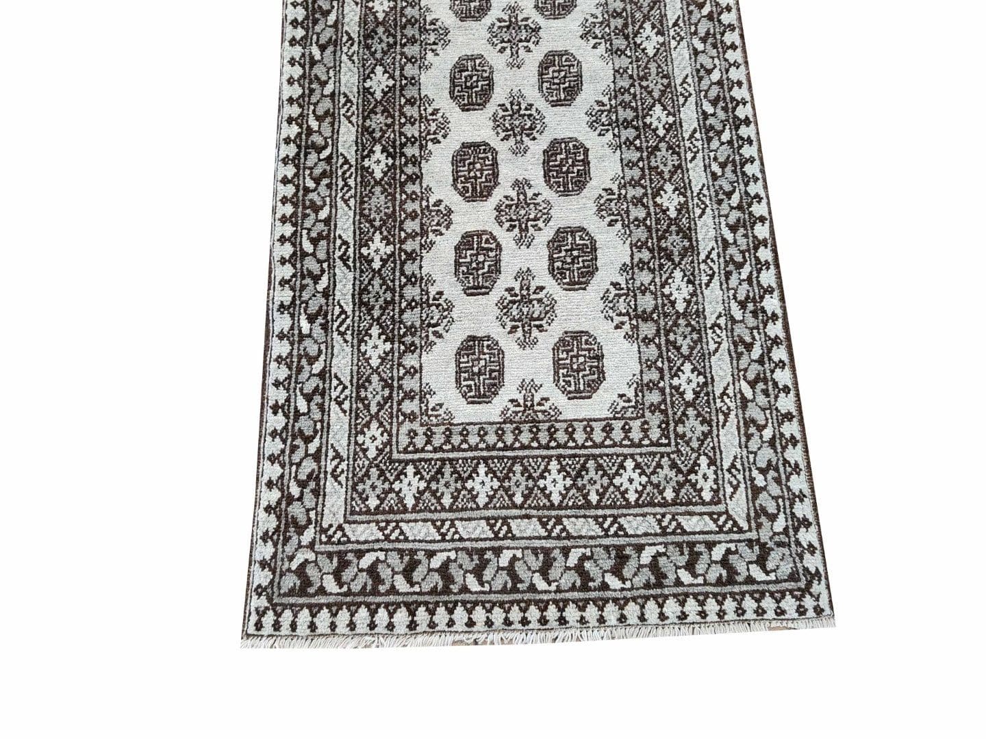 Natural Afghan Runner 300 x 83 CM - Image 3