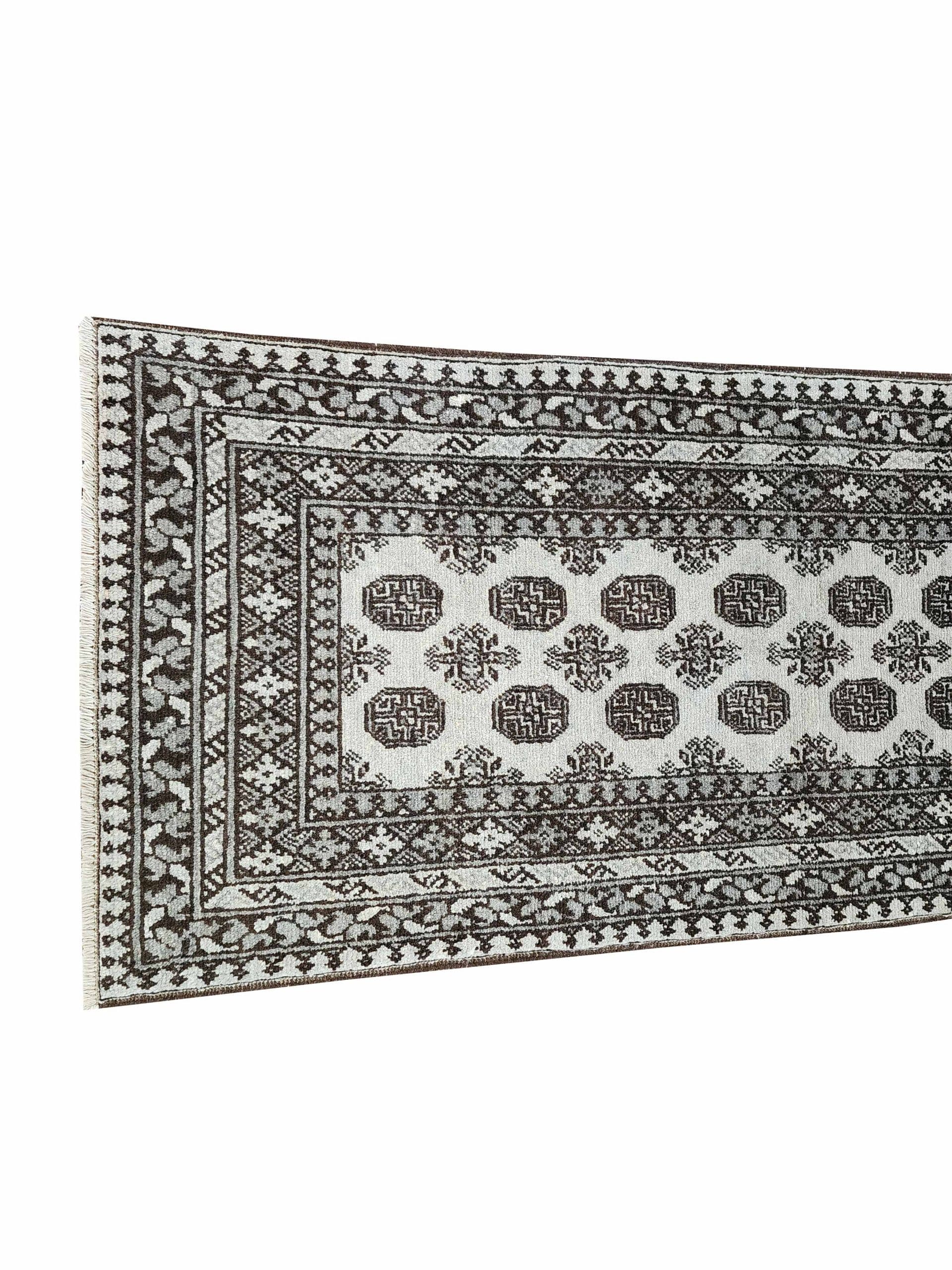 Natural Afghan Runner 300 x 83 CM - Image 4