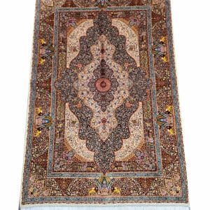 Persian Medallion – Persian Silk Carpet 180 x 120 CM