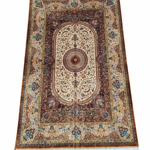 Persian Medallion – Persian Silk Carpet 180 x 120 CM