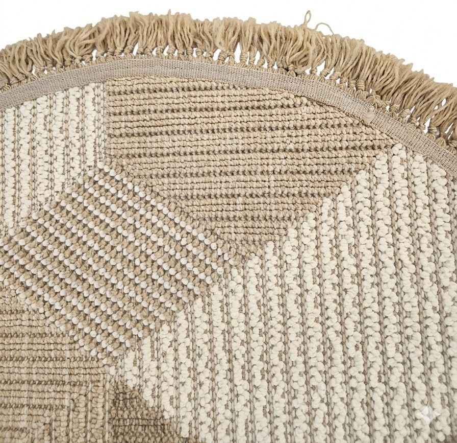 Jute Carpet 100 x 100 CM - Image 2