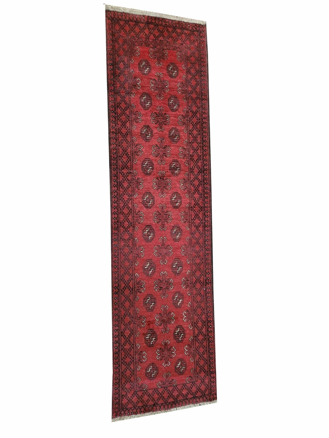 Red Persian Runner 283 x 73 CM - Image 3