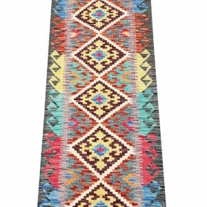 Echo Jewel – Chobi Kilim Runner 188 x 62 CM