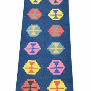 Neon Relic – Shiraz Kilim Runner 260 x 55 CM