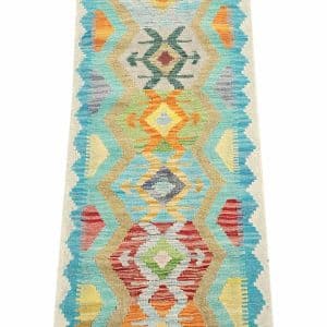 Washed Wonder – Chobi Kilim Runner 210 x 62 CM