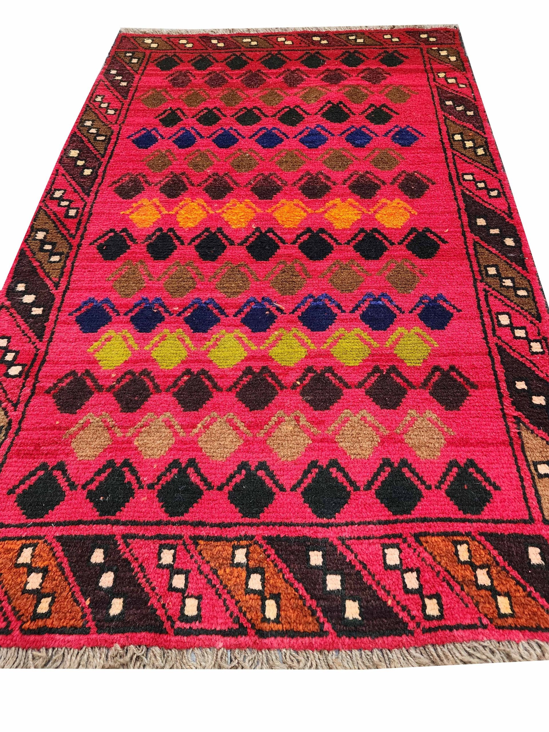 Dawn Lines - Balochi Carpet 142 x 78 CM - Image 3