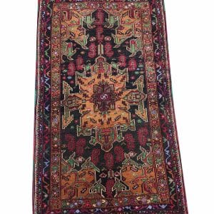 Black Torch – Turkoman Carpet 140 x 81 CM