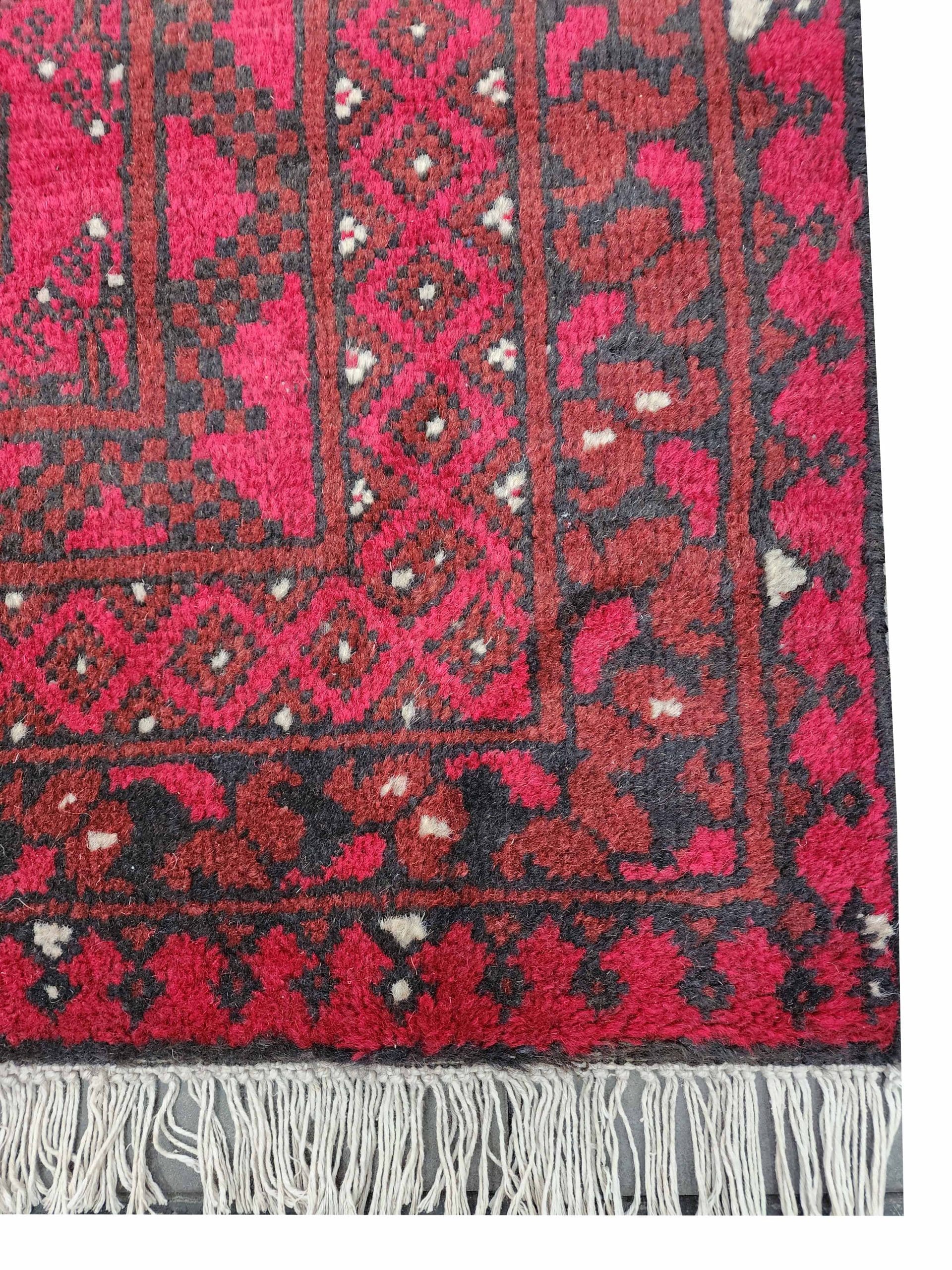 Red Road - Red Afghan 148 x 99 CM - Image 4