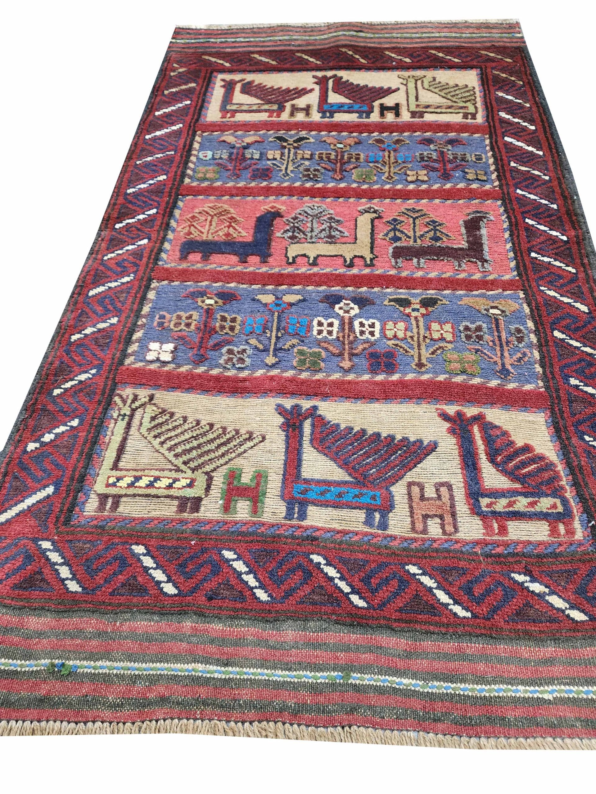 Five Tales - Barjasta Kilim 139 x 79 CM - Image 3