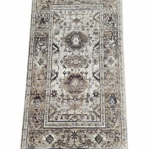 Beige Vintage Carpet 150 x 80 CM