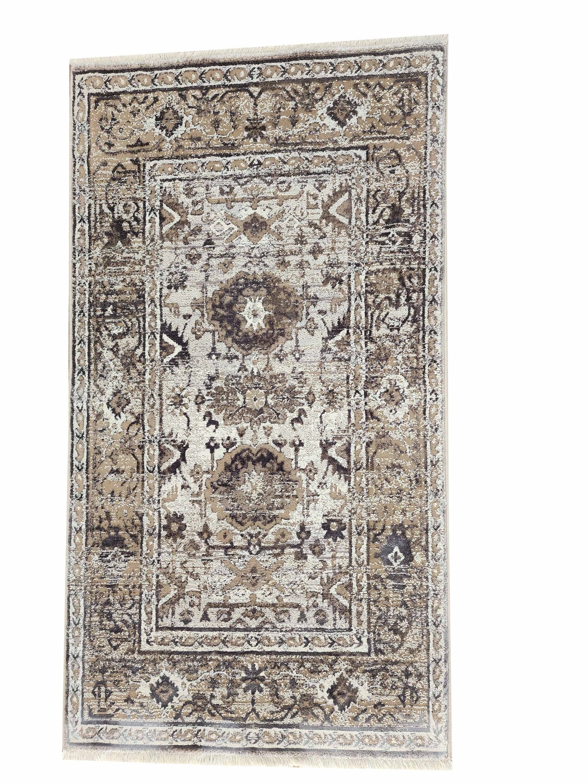 Beige Vintage Carpet 150 x 80 CM - Image 2