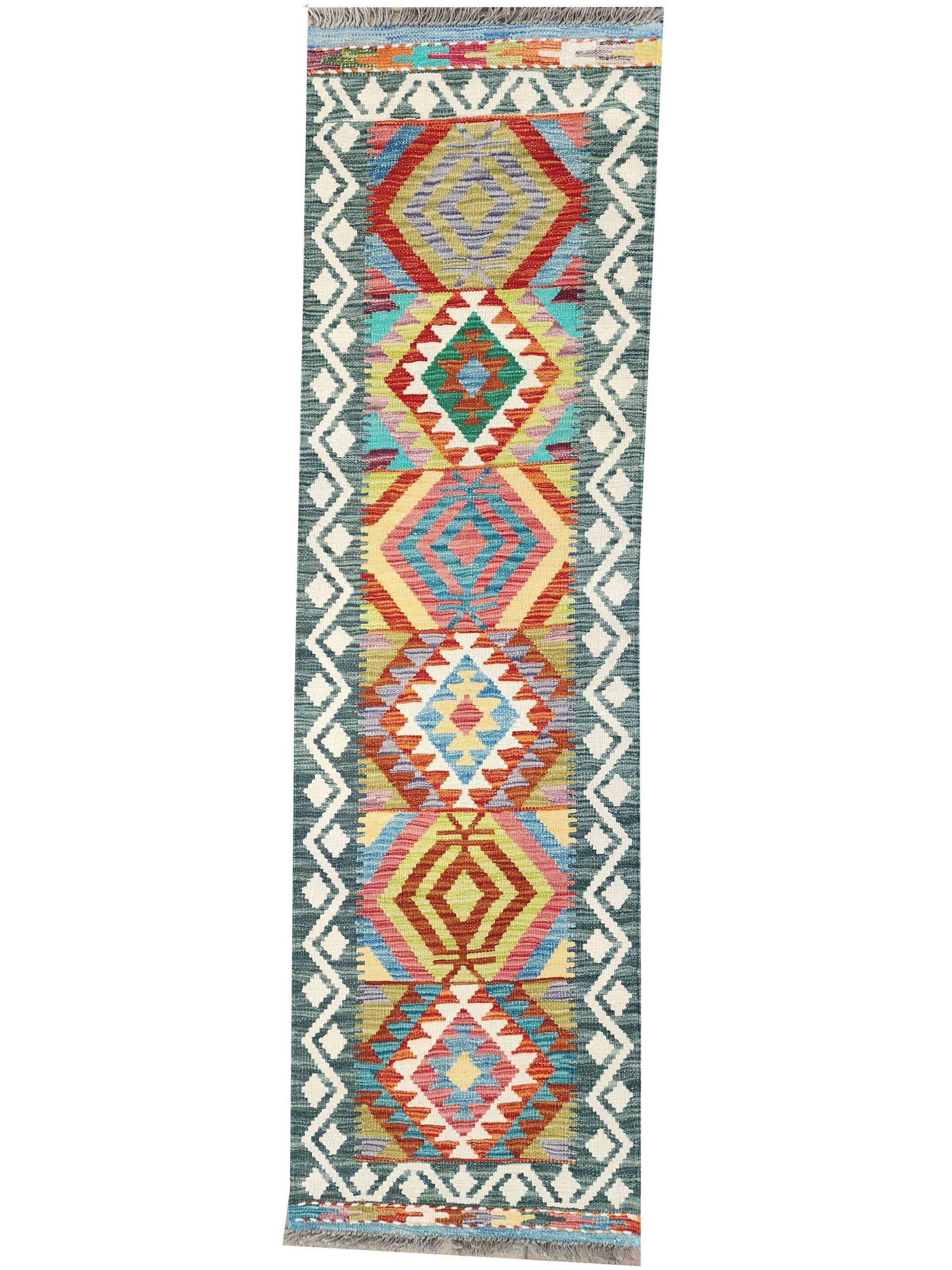 Zigzag - Chobi Kilim Runner 203 x 60 CM - Image 2