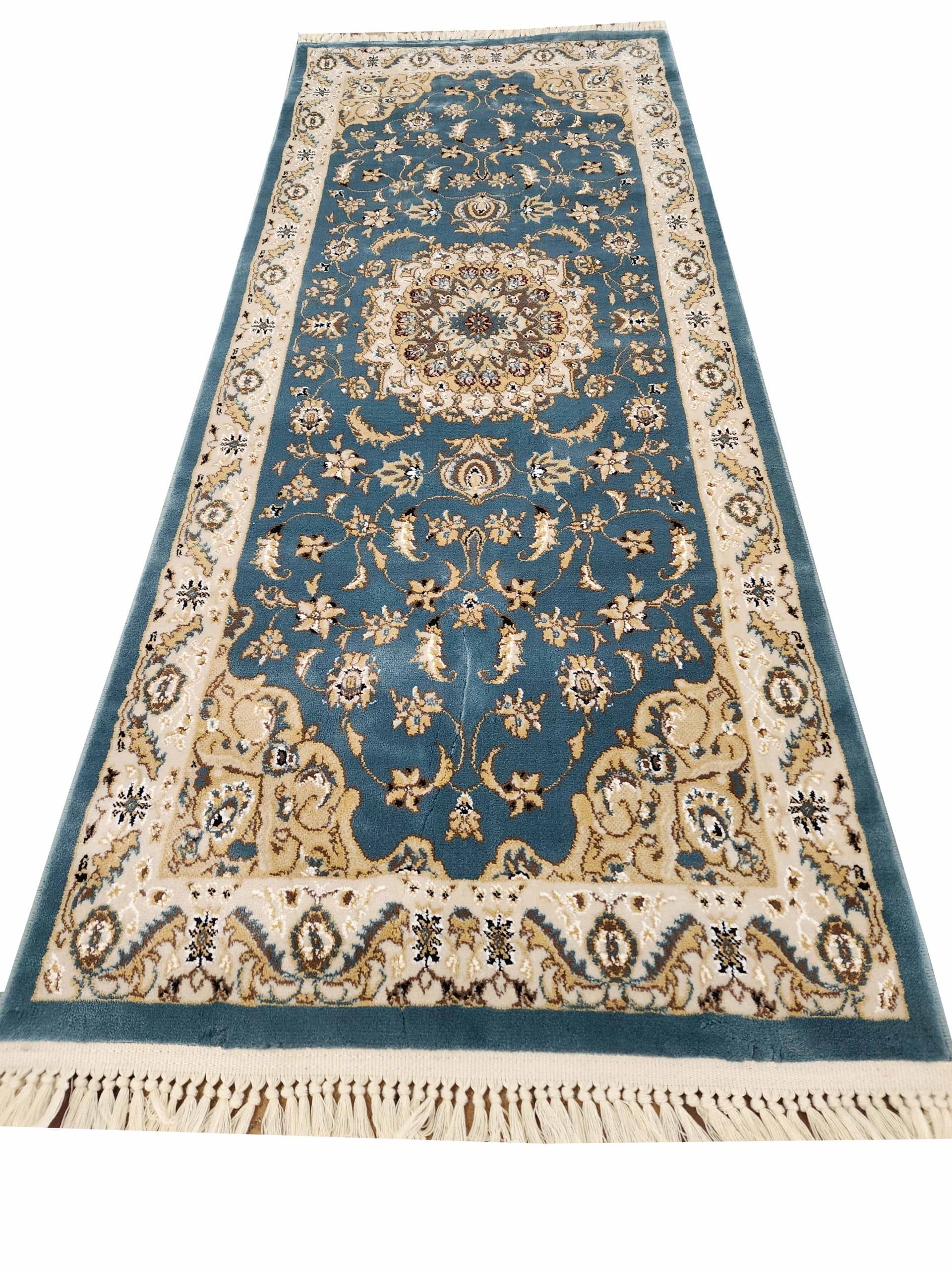 Blue Cascade - Turkish Runner 200 x 80 CM - Image 3