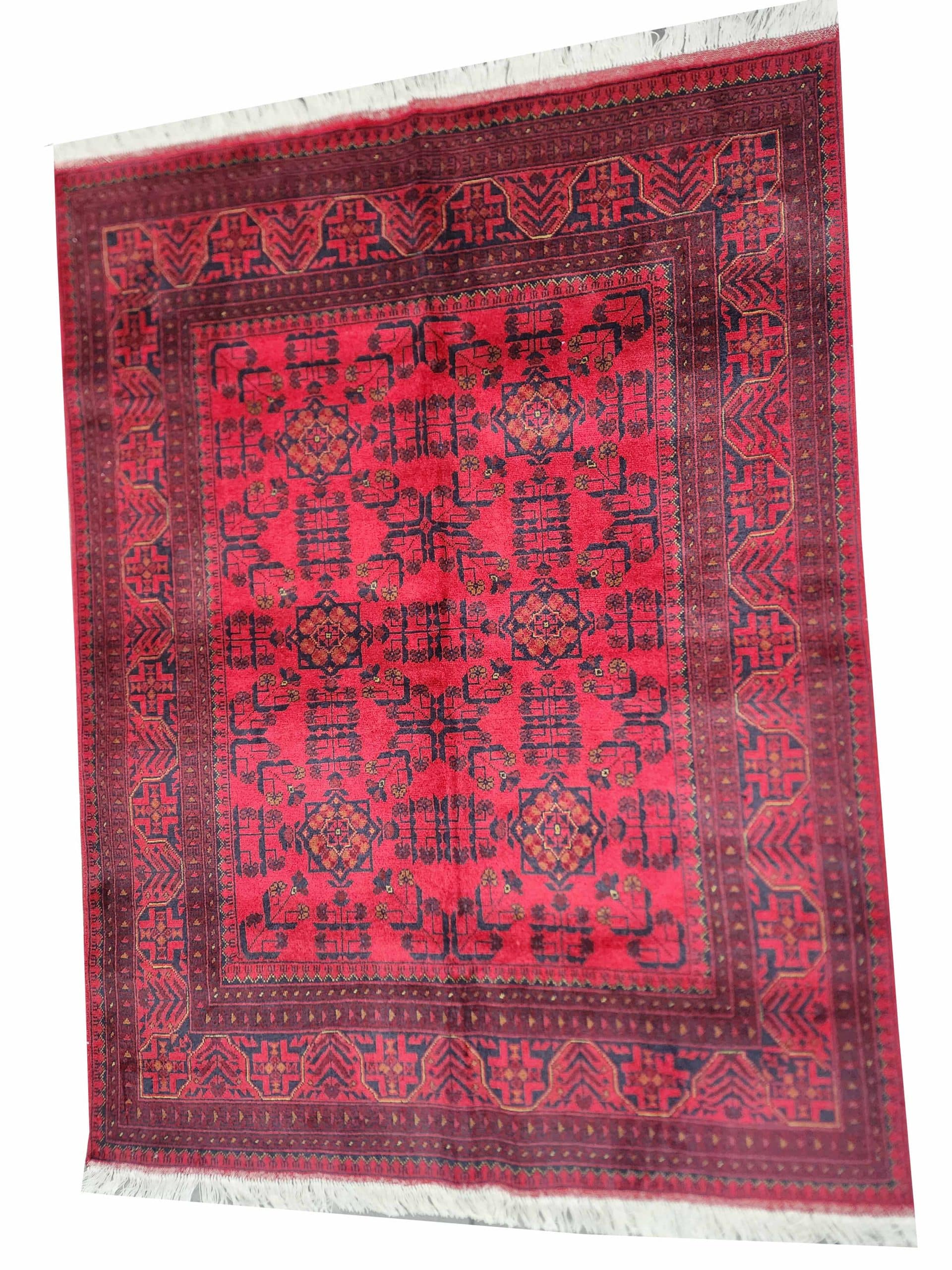 Tribal Ruby - Turkoman Carpet 194 x 147 CM - Image 4
