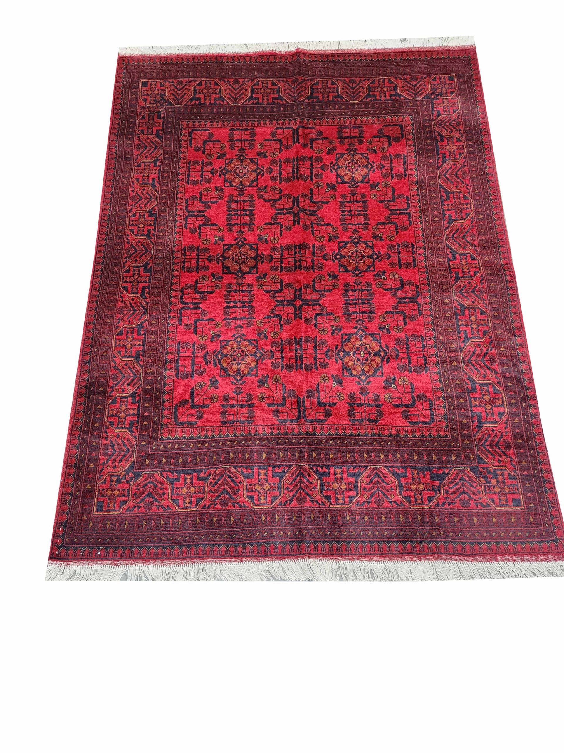Tribal Ruby - Turkoman Carpet 194 x 147 CM