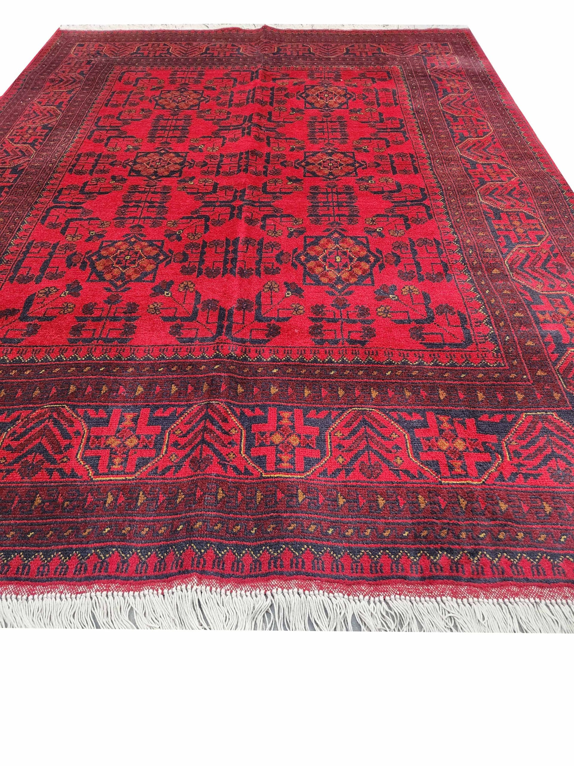 Tribal Ruby - Turkoman Carpet 194 x 147 CM - Image 3