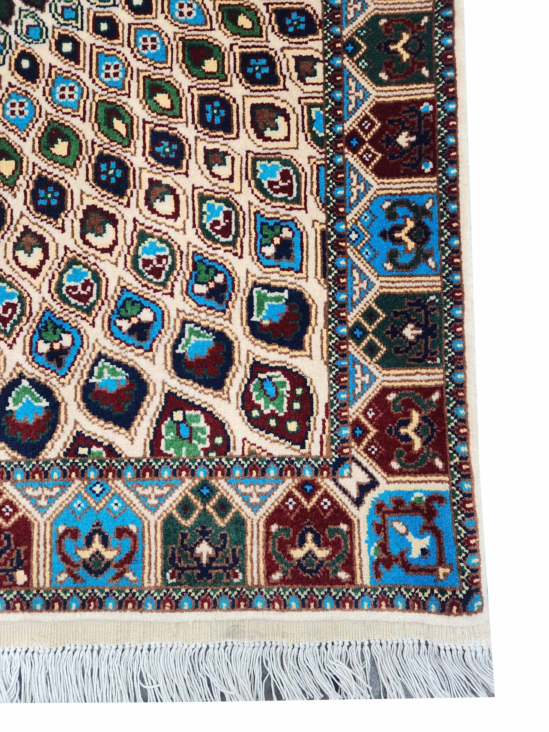 Turquoise Star - Turkoman Carpet 150 x 101 CM - Image 2