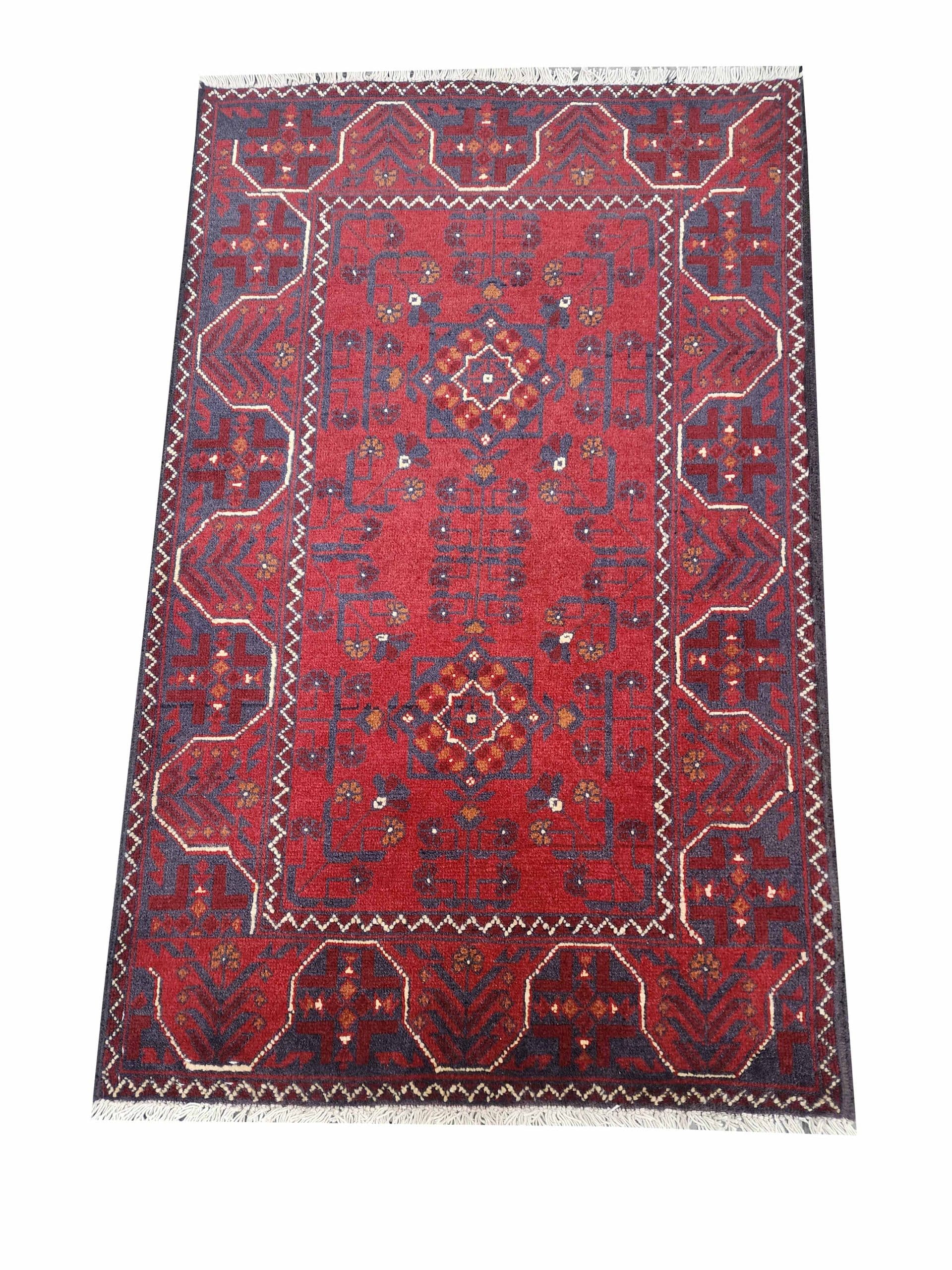 Bazaar Red - Turkoman Carpet 119 x 76 CM