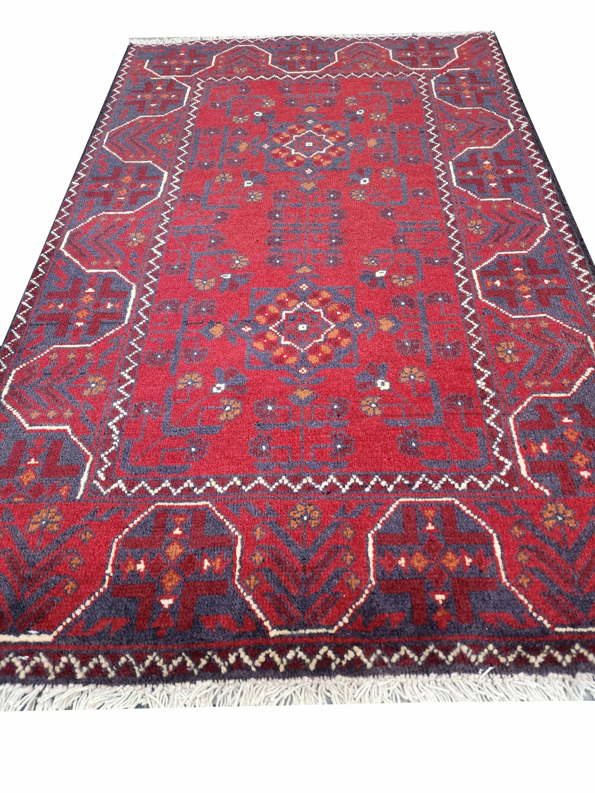 Bazaar Red - Turkoman Carpet 119 x 76 CM - Image 3