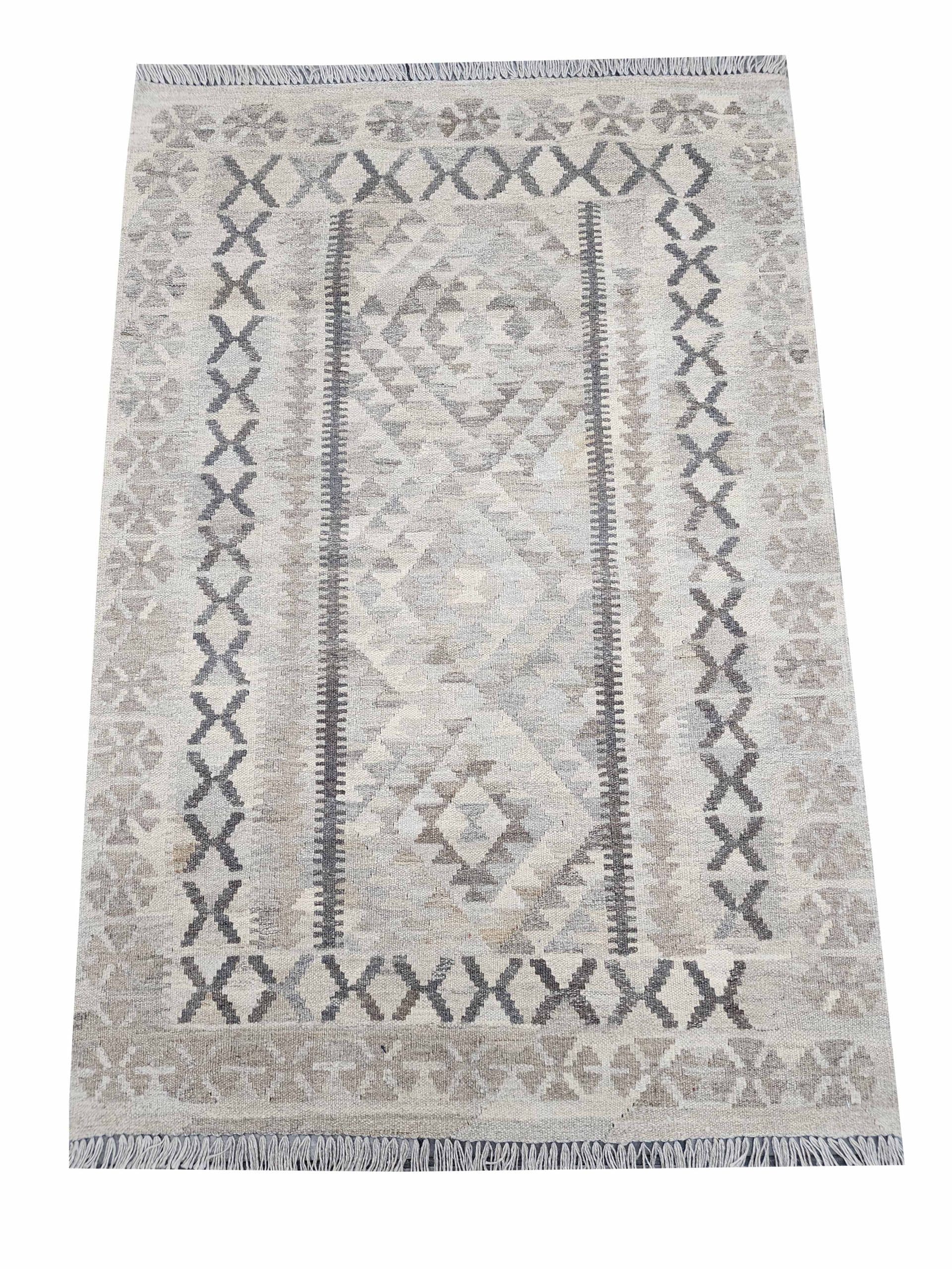 X Weave - Natural Kilim 145 x 100 CM