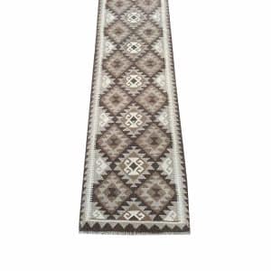 Diamond Fade – Natural Kilim Runner 284 x 84 CM